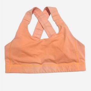 Lululemon Orange Sherbert Sports Bra